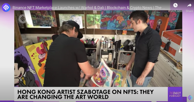 Szabotage live on The Daily Forkast |  Binance launches NFT platform