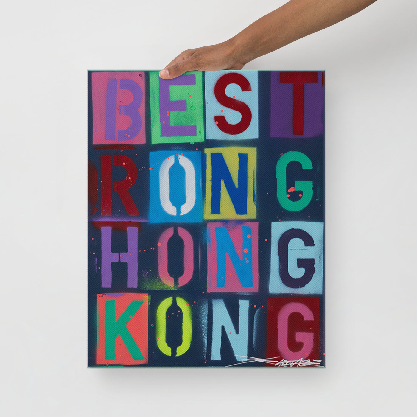 Be Strong Hong Kong - Canvas Print