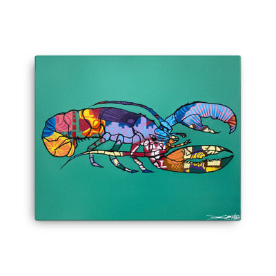 The Lobster of Lobster Bay - Canvas Print