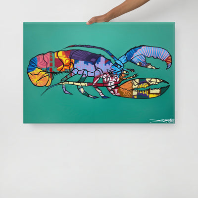 The Lobster of Lobster Bay - Canvas Print Large