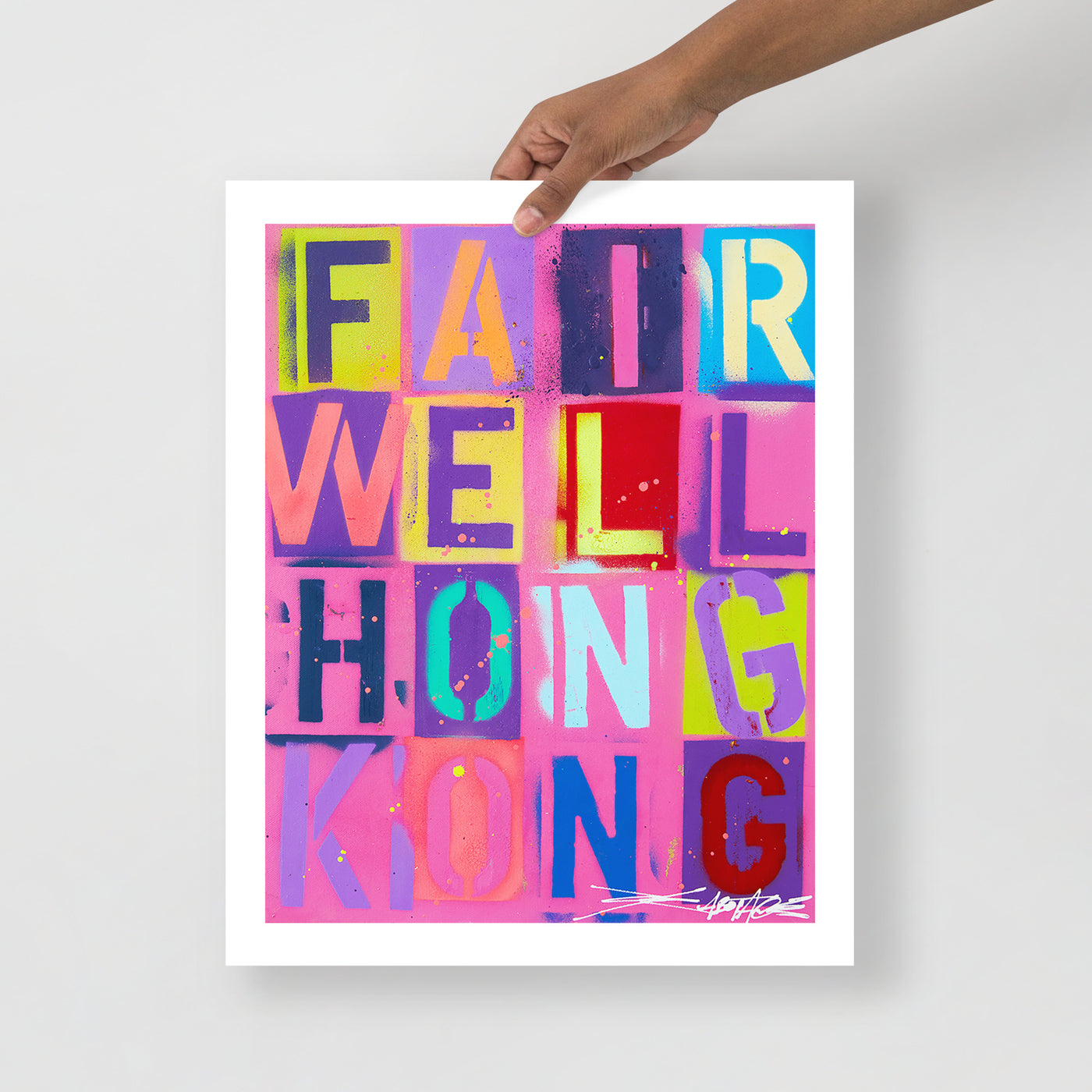 Fair Well Hong Kong - Poster Print